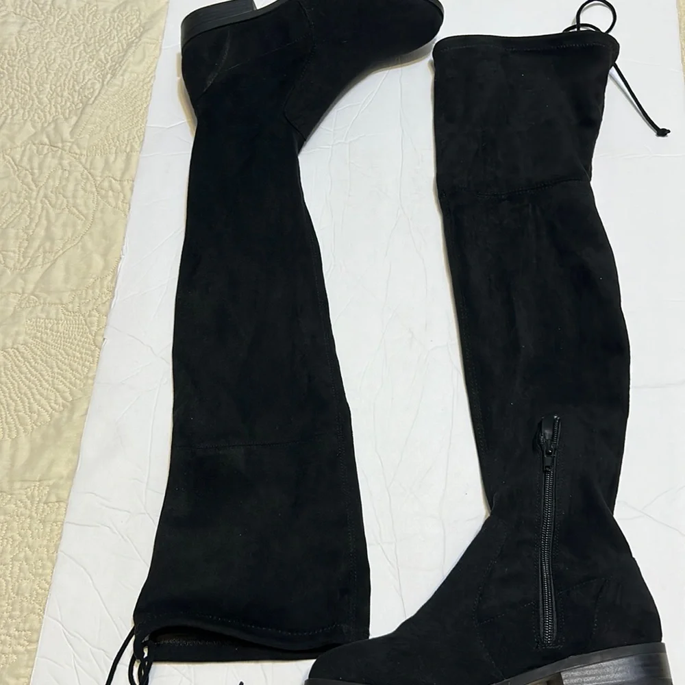 Forever 21 over the knee suede boots
